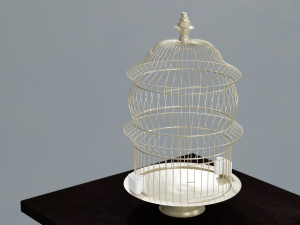 birdcage vintage 3D 모델