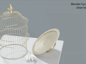 birdcage vintage 3D Model