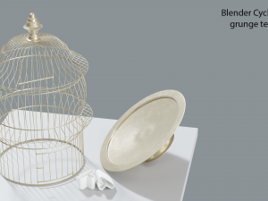 birdcage vintage 3D 모델