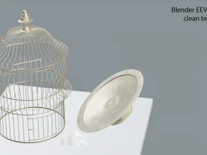 birdcage vintage 3D Model
