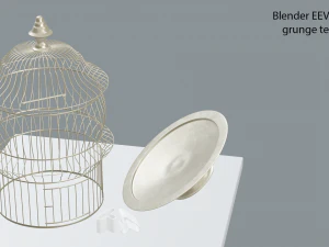 birdcage vintage 3D Model
