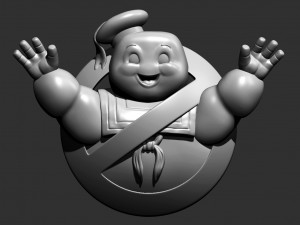 Ghostbusters 3d print model Modello di stampa 3D