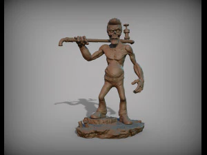 Zombie 3d print model 3D Print Model