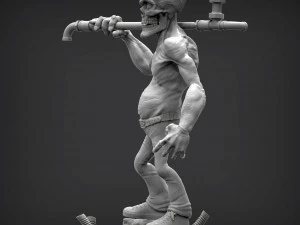 Zombie 3d print model 3D Print Model