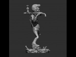 Zombie 3d print model 3D Baskı Modeli