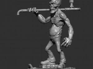 Zombie 3d print model 3D Print Model
