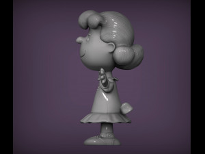 Lucy van pelt 3d print model 3D Print Model