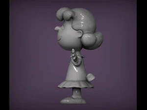 Lucy van pelt 3d print model 3D Print Model
