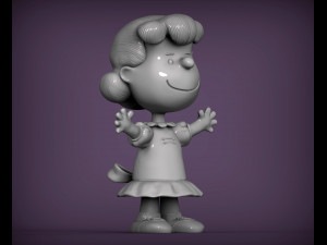 Lucy van pelt 3d print model 3D Print Model