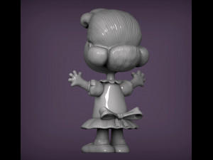 Lucy van pelt 3d print model 3D Print Model