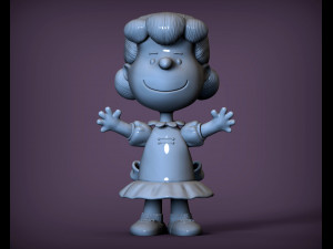 Lucy van pelt 3d print model 3D Print Model