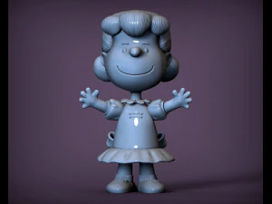 Lucy van pelt 3d print model 3D Print Model