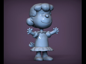Lucy van pelt 3d print model 3D Print Model