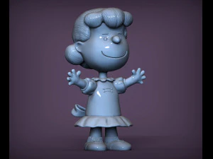 Lucy van pelt 3d print model 3D Print Model