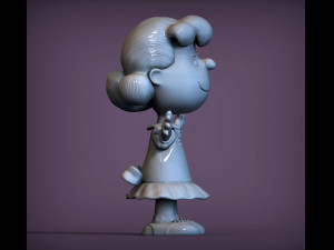 Lucy van pelt 3d print model 3D Print Model