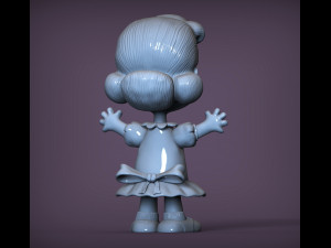 Lucy van pelt 3d print model 3D Print Model