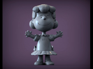 Lucy van pelt 3d print model 3D Print Model