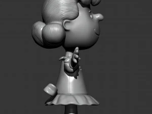 Lucy van pelt 3d print model 3D Print Model