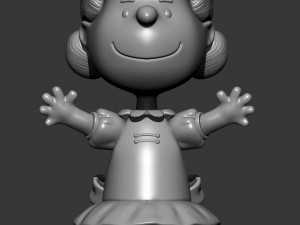 Lucy van pelt 3d print model 3D Print Model