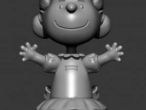 Lucy van pelt 3d print model 3D Print Model