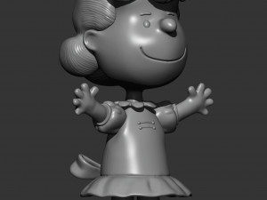 Lucy van pelt 3d print model 3D Print Model