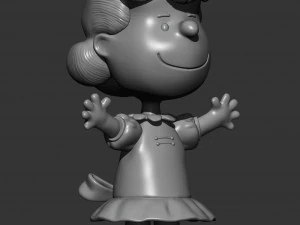 Lucy van pelt 3d print model 3D Print Model