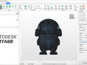 Dove in headphones 3d print model Modèles 3D en vedette