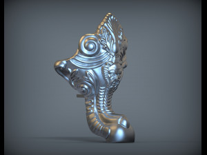 Furniture leg 3d print model 3D 打印模型
