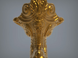 Furniture leg 3d print model 3D 打印模型