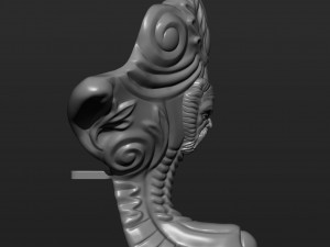 Furniture leg 3d print model 3D 打印模型