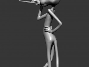 Pink panther 3d print model Modello di stampa 3D