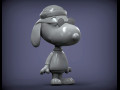 Snoopy 3d print model Modelo de Impressão 3D