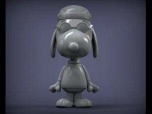 Snoopy 3d print model 3D Print Model