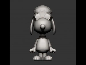 Snoopy 3d print model 3D Print Model