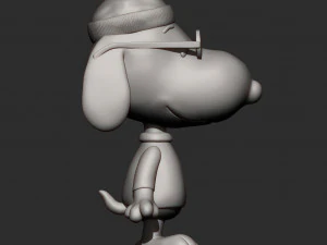 Snoopy 3d print model 3D Print Model
