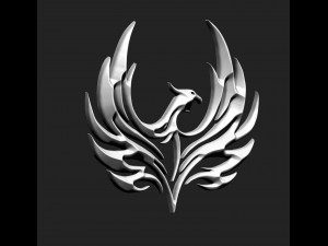 Phoenix 3d print model 3D 打印模型