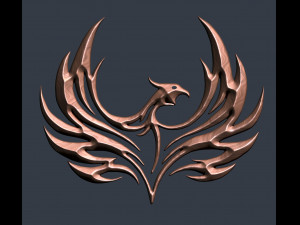Phoenix 3d print model 3D 打印模型