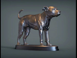 Pitbull 3d print model 3D Print Model