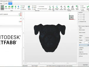Pit bull head 3d print model 3D Print Model