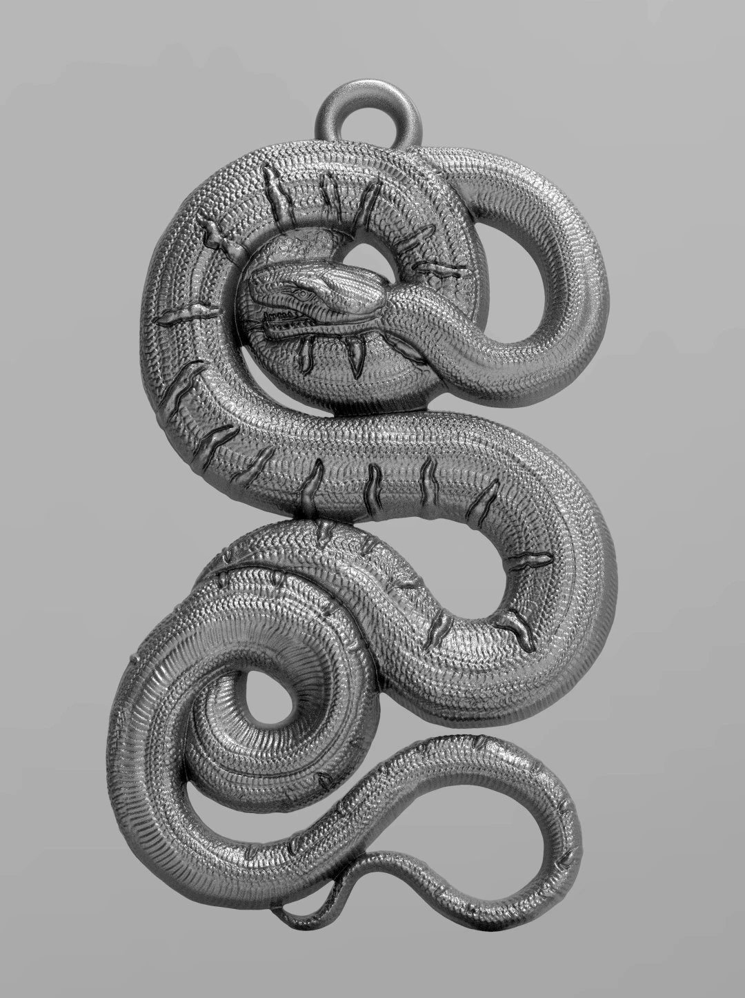 Snake 3d print model 3D Print Model .c4d .max .obj .3ds .fbx .stl .blend