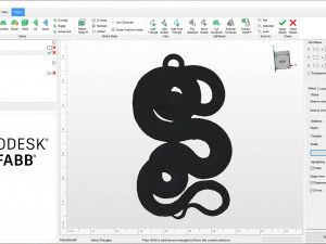 Snake 3d print model Modèles 3D en vedette