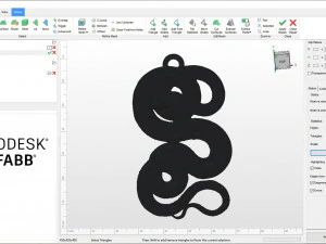 Snake 3d print model 3D Print Model