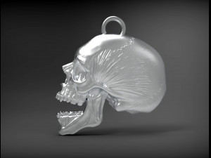 Skull 3d print model Modelo de impresión 3D