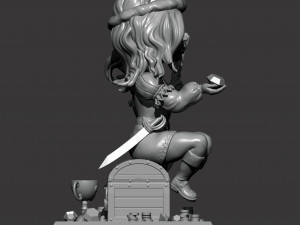 Pirate 3d print model 3Dプリントモデル