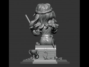 Pirate 3d print model 3Dプリントモデル