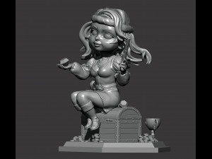 Pirate 3d print model 3Dプリントモデル