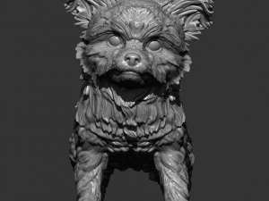 Yorkshire terrier 3d print model 3D Print Model