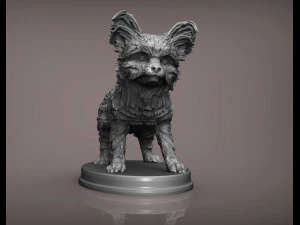 Yorkshire terrier 3d print model 3D Print Model