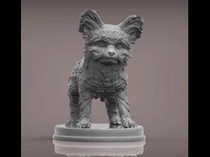 Yorkshire terrier 3d print model 3D Print Model