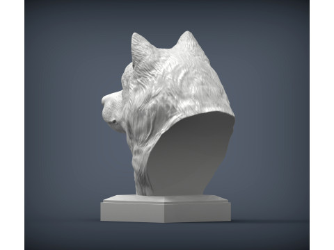 Alaskan Malamute Model do druku 3D